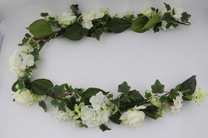 Wholesale Artificial Flower Garland Rose Vines For Party Wedding And Home Decor