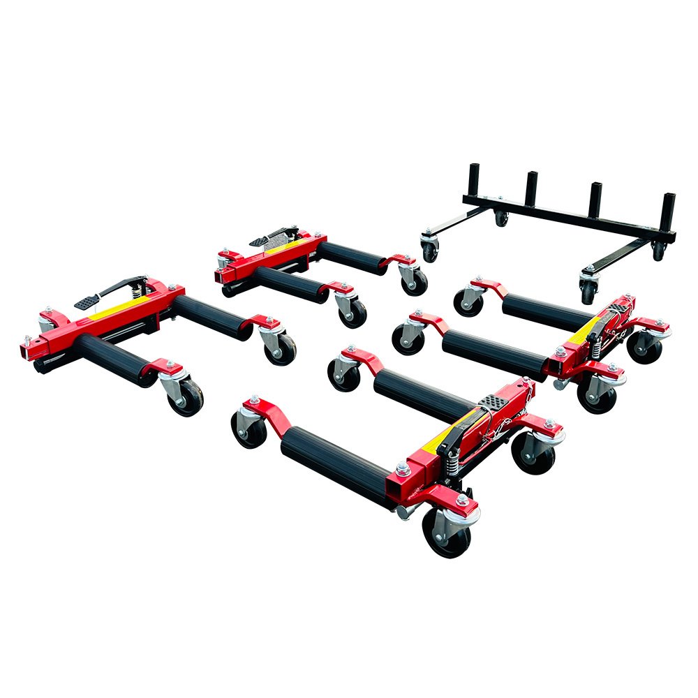 12 inch wheeled cart High standard hydraulic jack wheeled cart