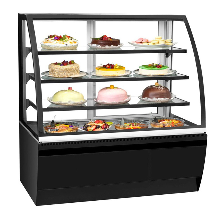 New Model Commercial Bakery Used Cake Showcase Bakery Display Cabinet