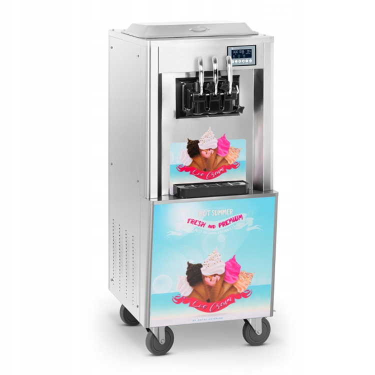 Standing Floor Commercial Used Soft Ice Cream Machine Price