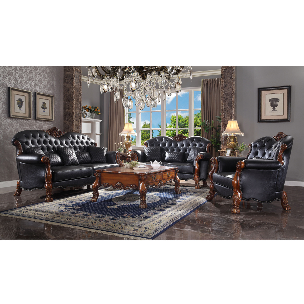 High class brand big whole house decor leather furniture sofa living room modern sofa set luxury all full house furniture