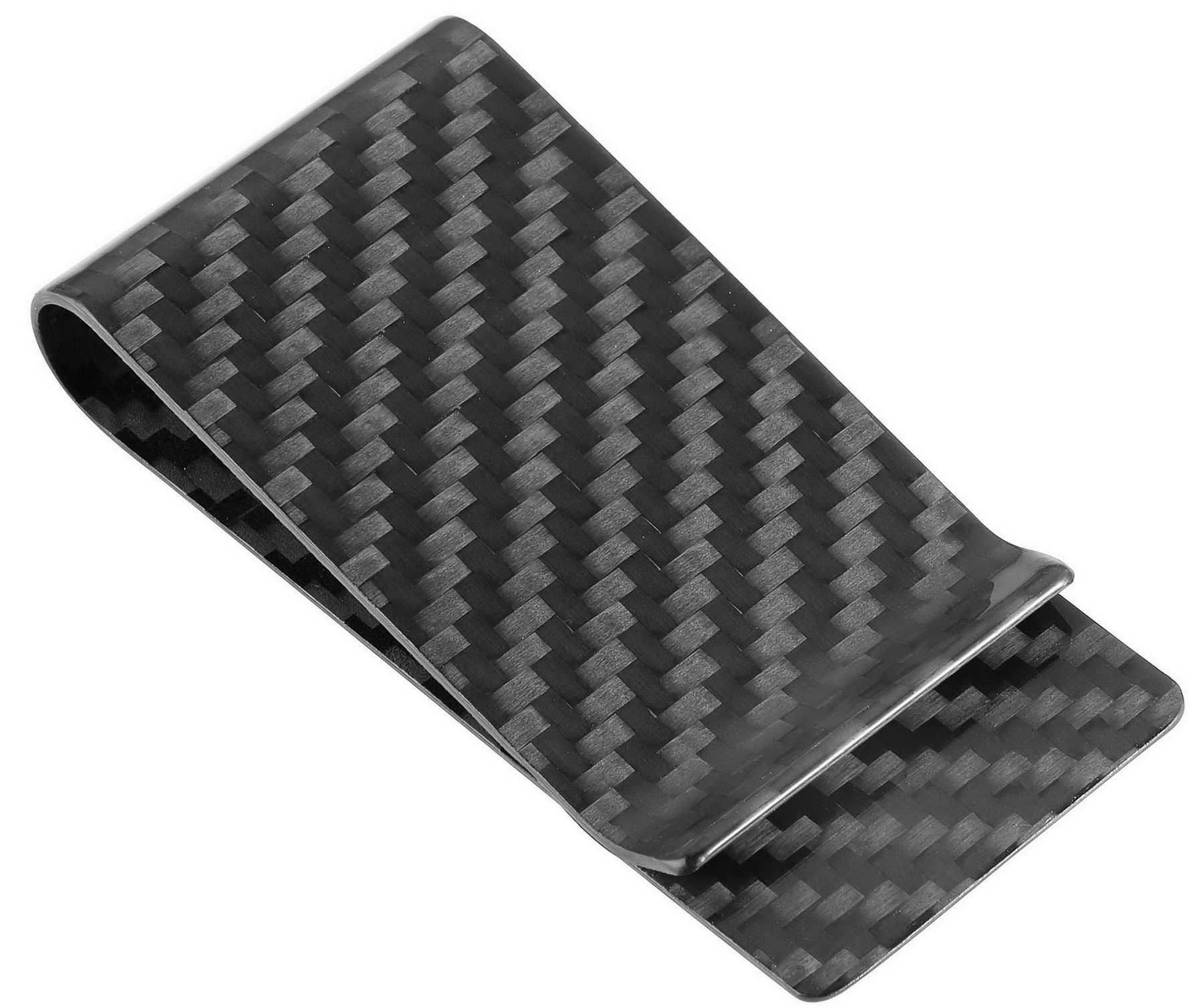 Authorized Seller Genuine Carbon Fiber Money Clip Front Pocket Wallet Minimalist Wallet Slim Wallet Credit Business Card Holder