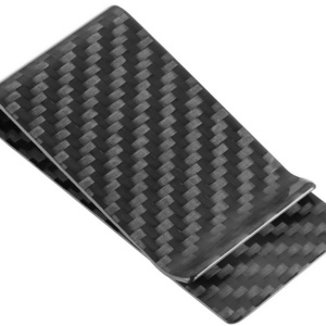 Authorized Seller Genuine Carbon Fiber Money Clip Front Pocket Wallet Minimalist Wallet Slim Wallet Credit Business Card Holder