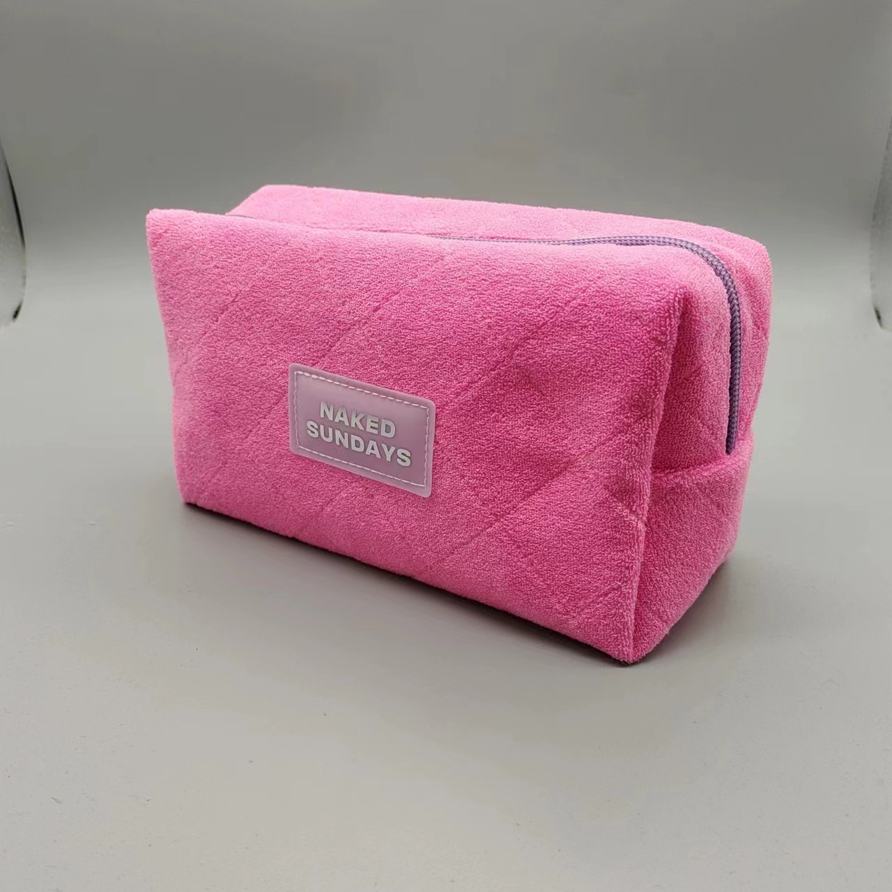 Wholesale Custom Towel Duffle Bags Personalized Fleece Fabric Yoga Bag Terry Cloth Travel Bag