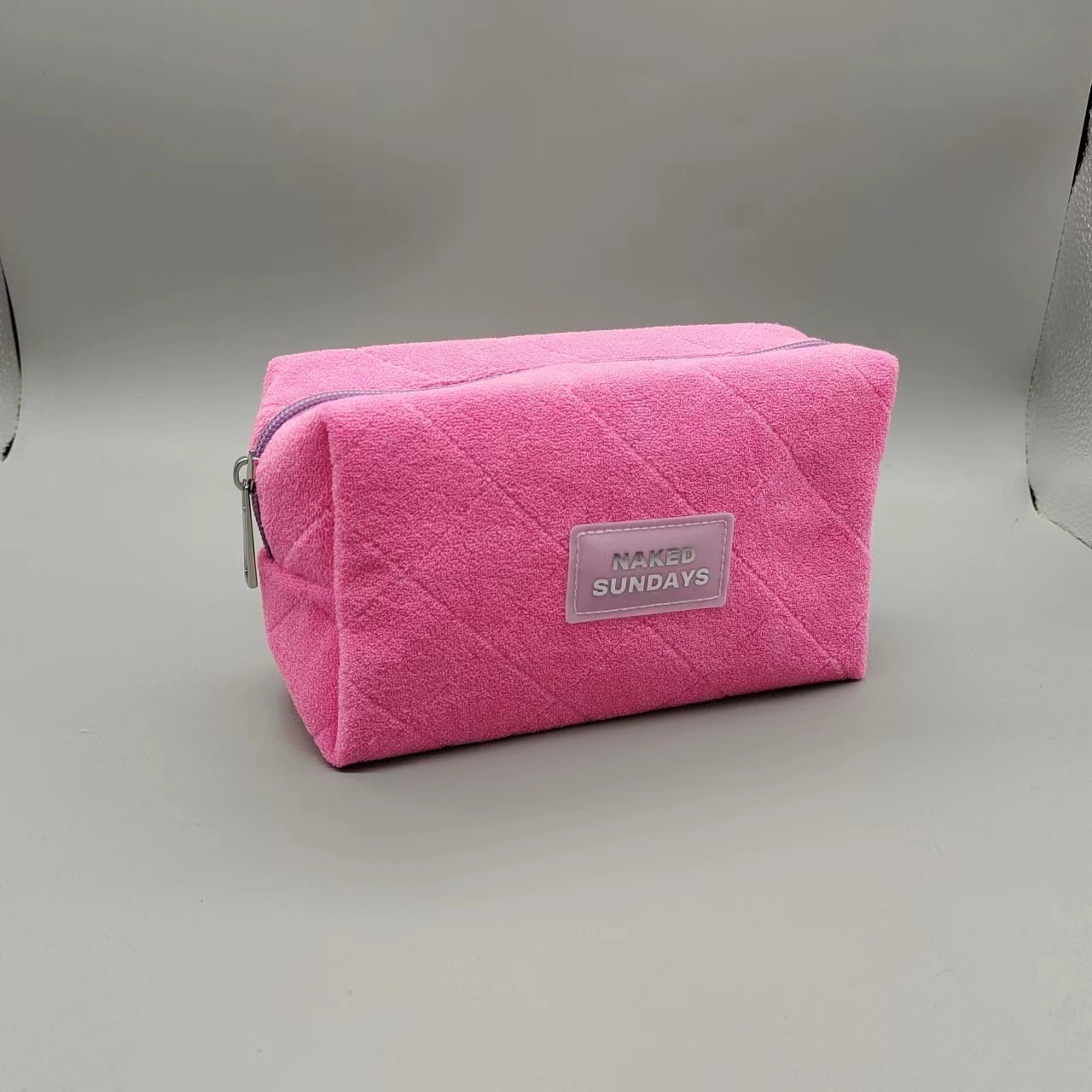 Wholesale Custom Towel Duffle Bags Personalized Fleece Fabric Yoga Bag Terry Cloth Travel Bag