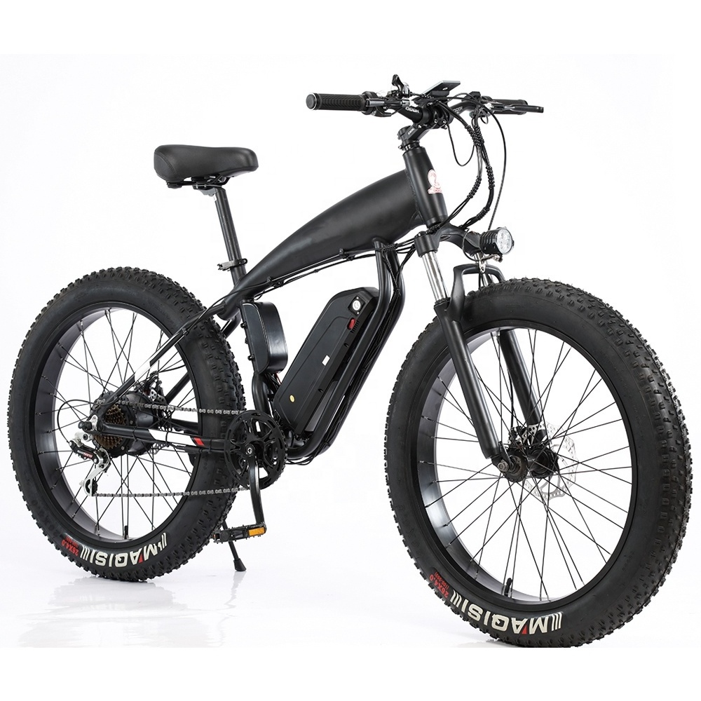 High Quality Enduro Stealth Bomber Electric Mountain Bike Fat Tire Electric Bike with Aluminum Frame