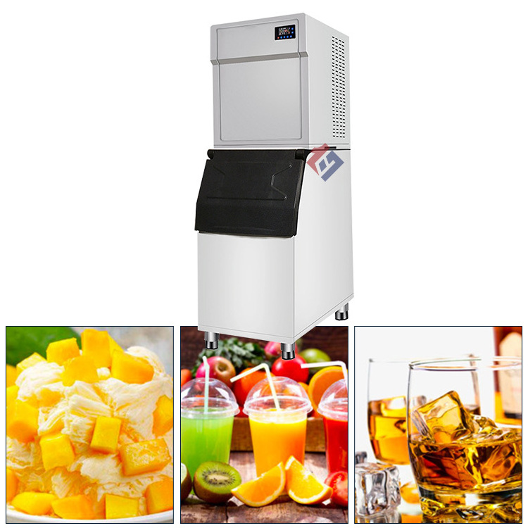 260kg/d crescent ice making machine drinking bar coffee ice maker machine