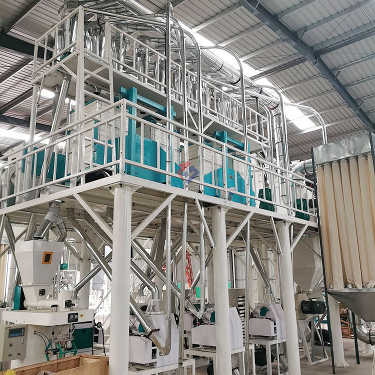 Maize milling grinding mill corn mill machine industrial price for sale in the Zimbabwe