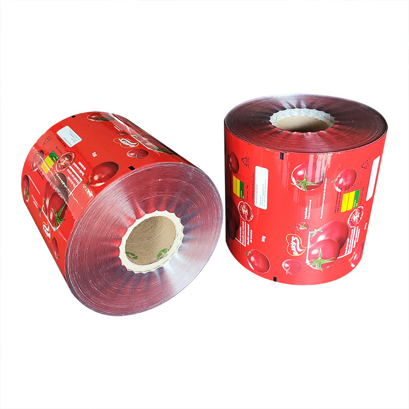 Custom print metallized flexible PET AL PE CPP laminating packaging roll lamination pouch opaque packaging film