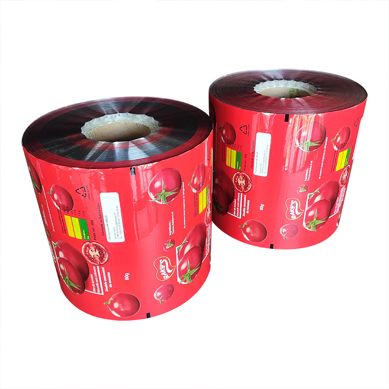 Custom print metallized flexible PET AL PE CPP laminating packaging roll lamination pouch opaque packaging film