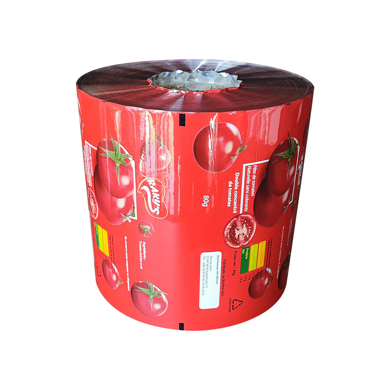 Custom print metallized flexible PET AL PE CPP laminating packaging roll lamination pouch opaque packaging film