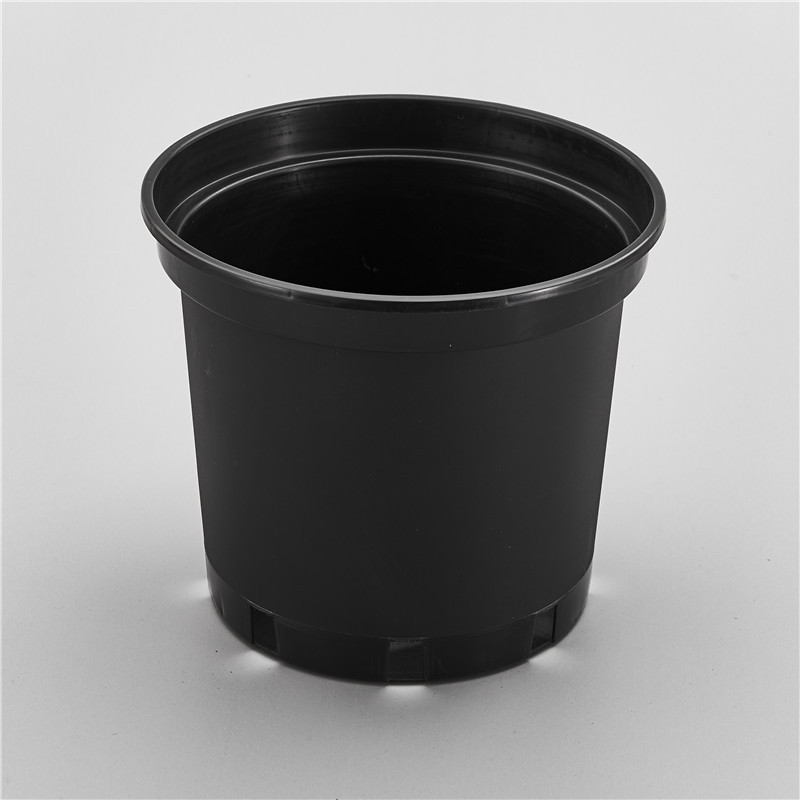 1 2 3 4 5 Gallon Plastic Pots 2.8L Black PS Gallon Nursery Flower Pot JA19 For Woody Plants