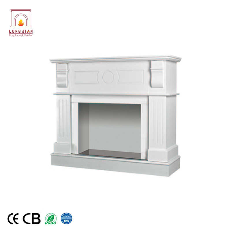 Freestanding MDF Fireplace Mantel Insert Electric Fireplace Cheap Price Indoor Living Room Outdoor Wood Burning Boiler Pipe