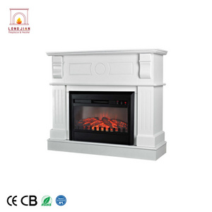 Freestanding MDF Fireplace Mantel Insert Electric Fireplace Cheap Price Indoor Living Room Outdoor Wood Burning Boiler Pipe