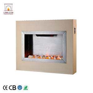 Cheap 2000W Mdf electric fireplace 3d with wood With Remote Control fire place living room with remote control