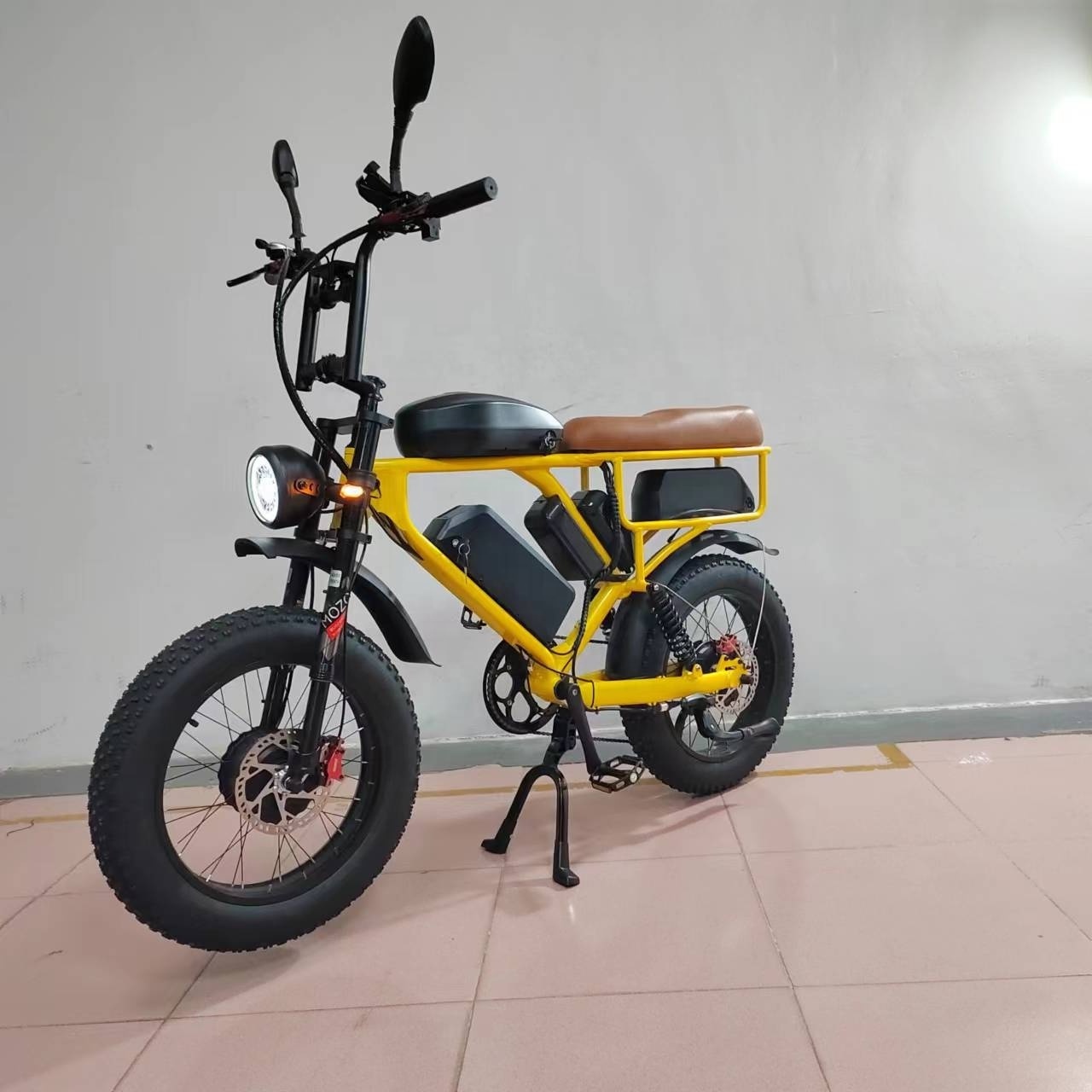 Electric Bike Dual Motor 2000W Bafang Brand 52V 70Ah Strong Full Suspension Hydraulic Brake Fat Tire  long Range 65kmh ebike