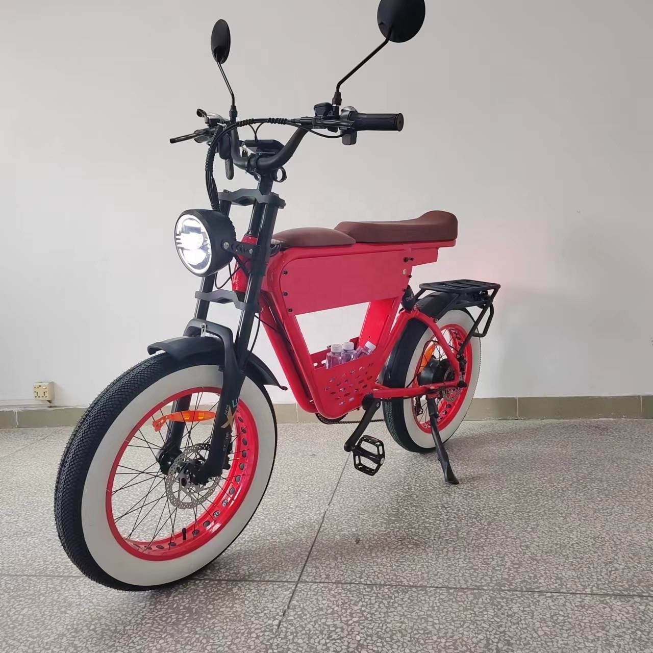 52V Electric Bike 35ah Yolin  Ebike Full Suspension Oil Brake 55kmh Long Range  Fast 1000W Fat Tire Electric Bike