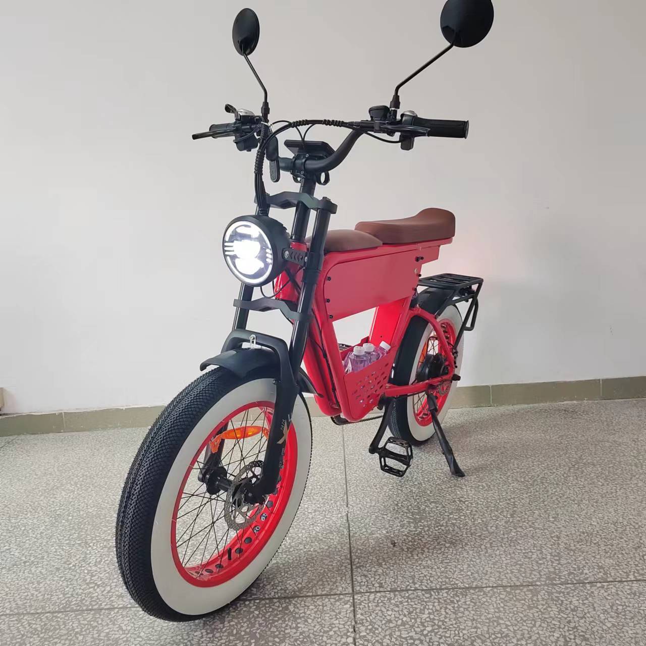 52V Electric Bike 35ah Yolin  Ebike Full Suspension Oil Brake 55kmh Long Range  Fast 1000W Fat Tire Electric Bike