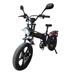 Folding Electric Bike 2000W Dual Motor 52v21Ah Hydraulic Brake Full Suspension Fat Tire 70-75 Kmh Fast Electric City Bike