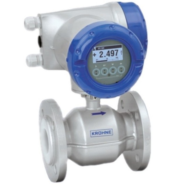 Original and new  Krohne OPTIFLUX 4300 Electromagnetic flow meter