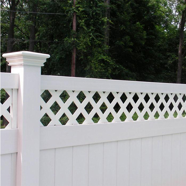 Mesh plastic widely used private pvc fence panels