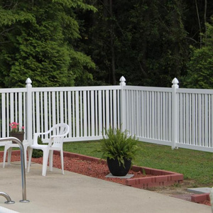 Pvc Railing Vinyl Plastic Cheap Guard Railing Balcony