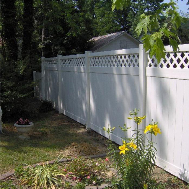 Mesh plastic widely used private pvc fence panels