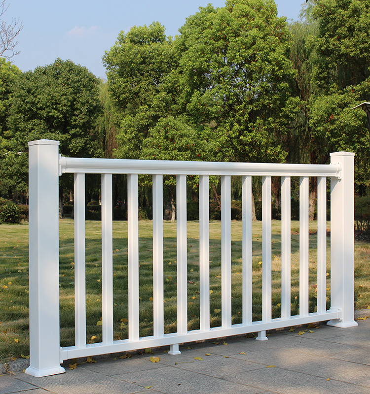 Pvc Railing Vinyl Plastic Cheap Guard Railing Balcony