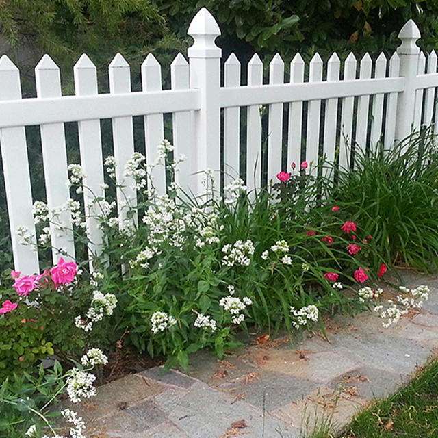 PVC Home Garden Picket Fence Picket panel White Picket Fence Swimming pool fence