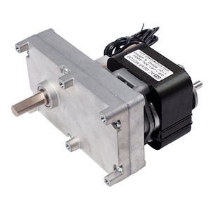 BBQ Shade Pole Gear Motor with Metal Gear