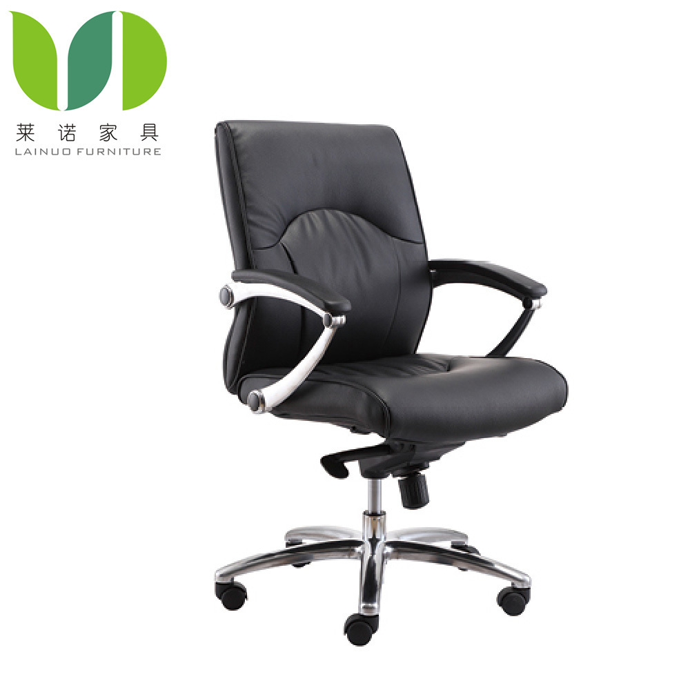 high wide back genuine lounge office leather chair with wooden table office