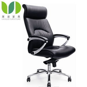 high wide back genuine lounge office leather chair with wooden table office