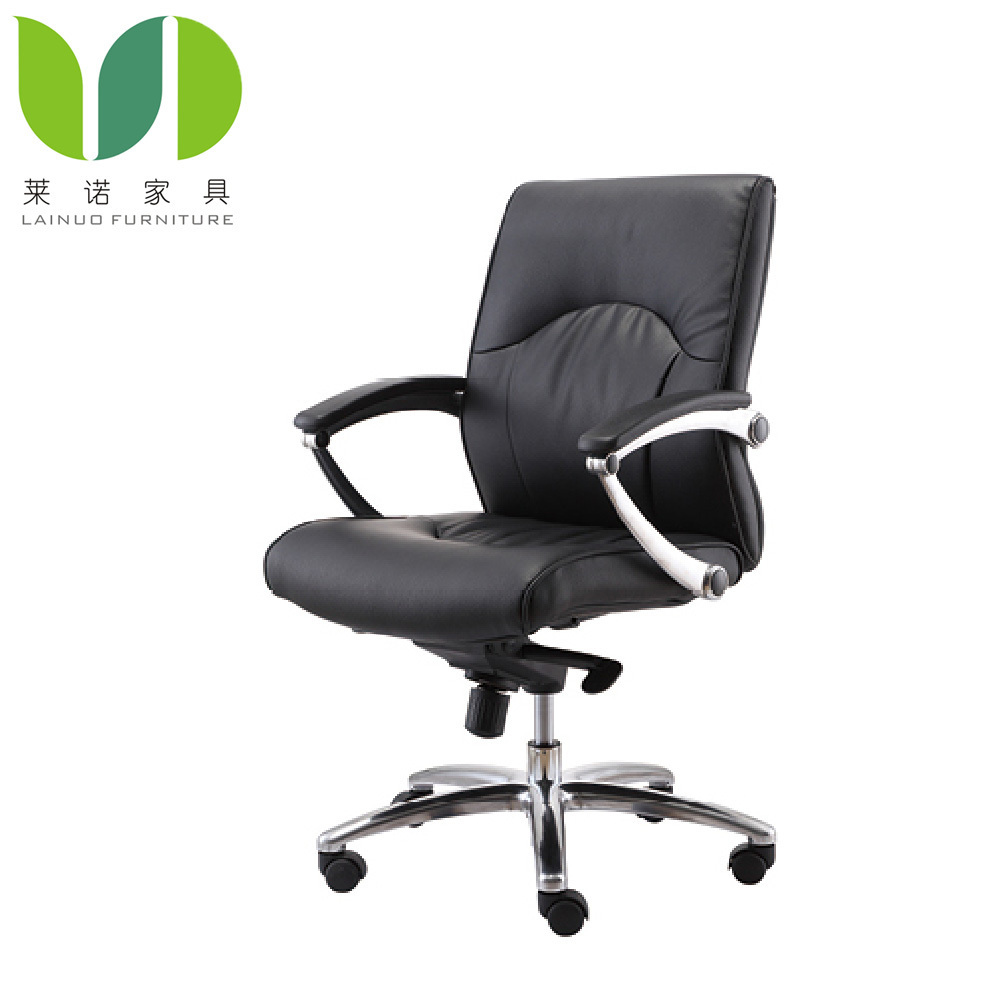 high wide back genuine lounge office leather chair with wooden table office