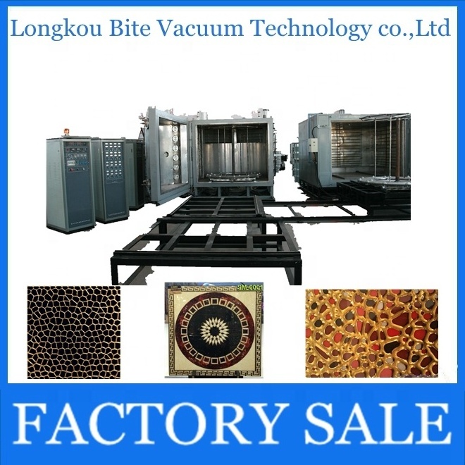 mosaic somany wall tiles gold silver color vacuum metallization equipment /magnetron sputtering pvd gold plating system