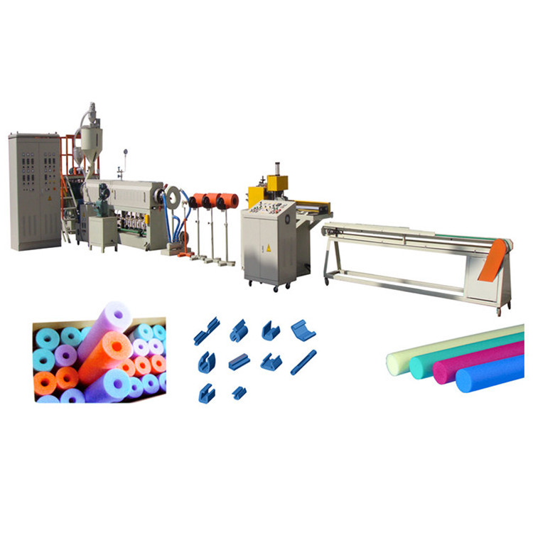 Aii-powerful Full Automatic Shuangji EPE Foam Pipe Forming Extrusion