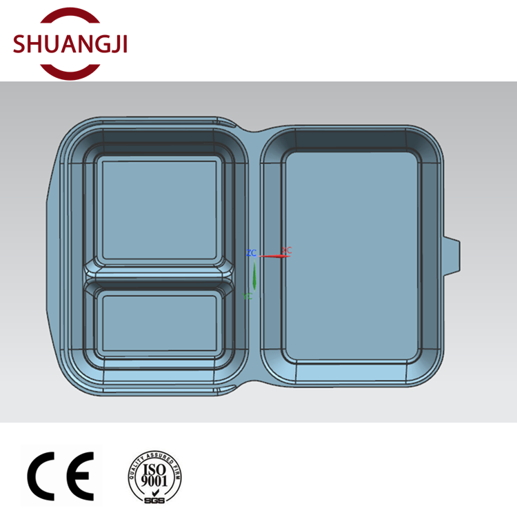 PS polystyrene foam box moulding machine