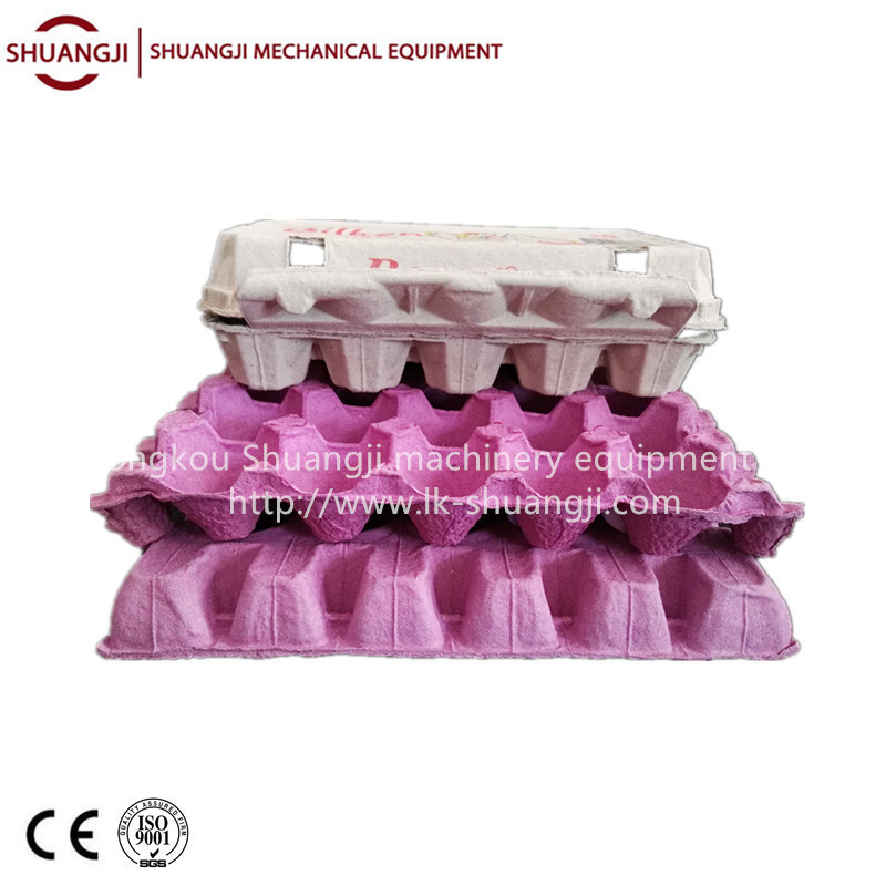 Shuangji used widely and hot sale paper egg tray make machine/ egg packing box maker