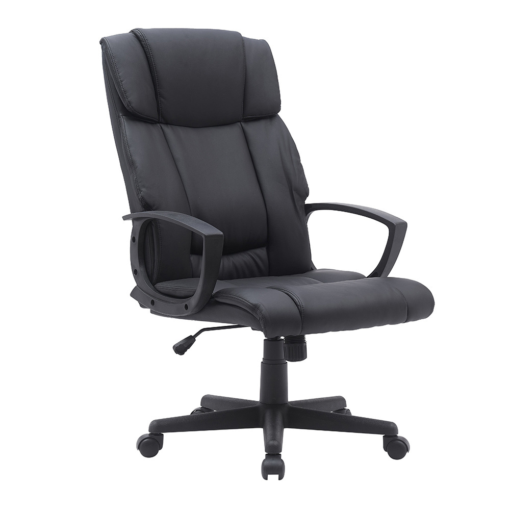 Modern Luxury Office Big And Tall High Back Leather Home Office Revolving Chair Work Chair