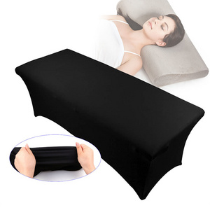 Private label competitive price beauty salon lash room elastic bed sheet lash bed cover