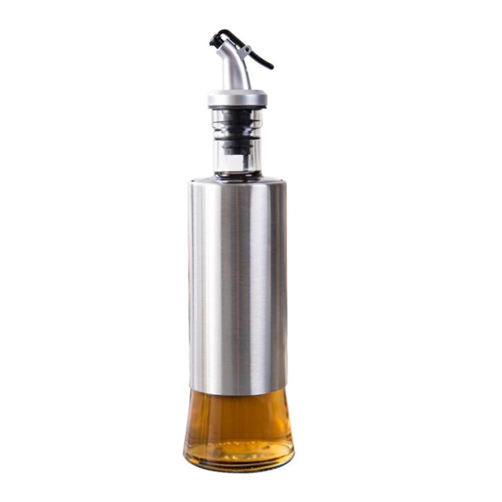 300ml Household Food Grade Material 304 Stainless Steel Oil Bottle Olive Oil Dispenser