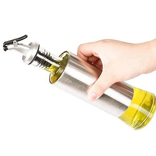 300ml Household Food Grade Material 304 Stainless Steel Oil Bottle Olive Oil Dispenser