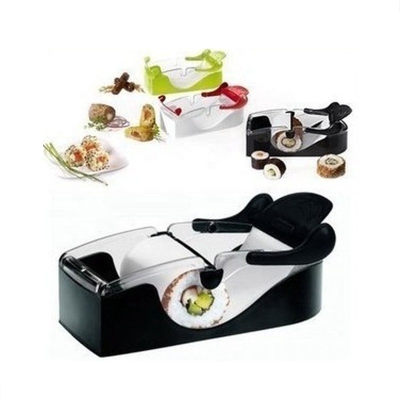 Kitchen Gadget Sushi Roll Maker DIY Rice Roller Mold Perfect Cutter Easy Sushi Making Machine Sushi Roller Maker