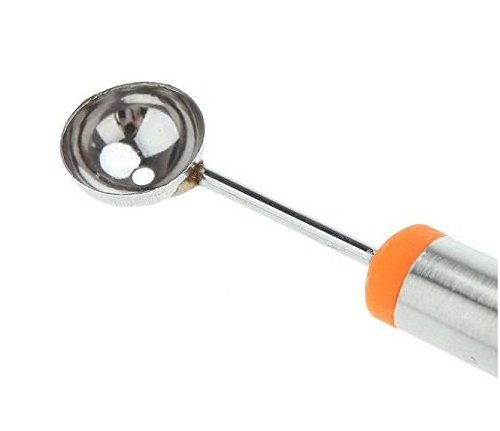 2 in 1 Creative Design Dual Purpose Home Kitchen Gadgets Stainless Steel Melon Baller and Fruit Carving Tools