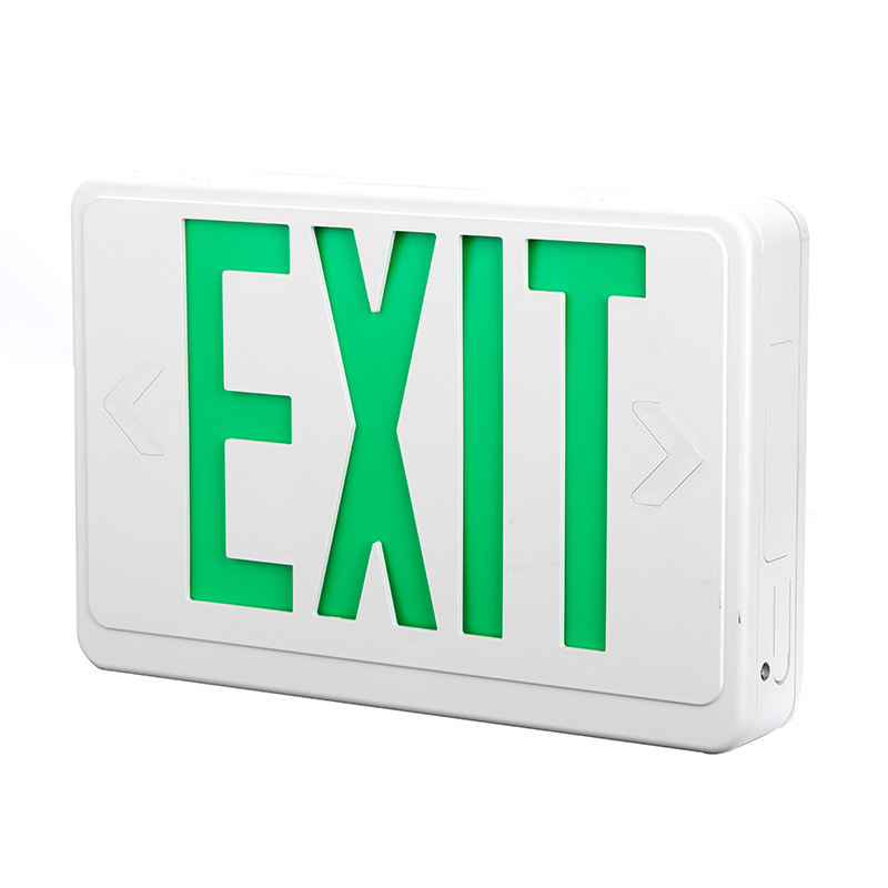 Exit Sign in Emergency Lights Safety Lamp Fire Evacuation Indicator Corridor ABS 3W Factory Direct Sale Indoor Office LED 80 100