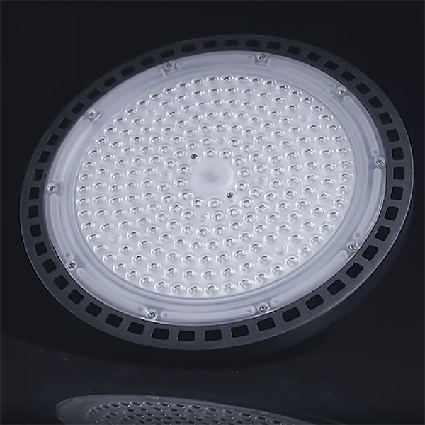 ip65 ufo led high bay lights for supermarket led garage light for workshop lighting fixture with cylindrical glass