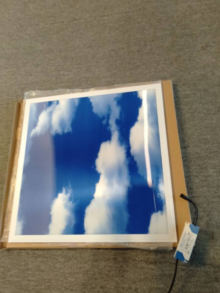 Light weight cloud skylight led panel light ceiling for home