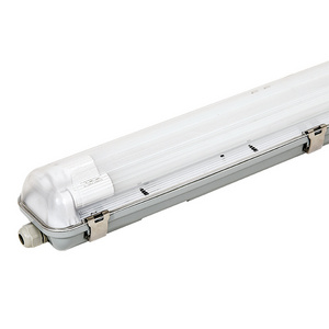 t8 fluorescent waterproof tube light fittings tri-proof led light fixture cover