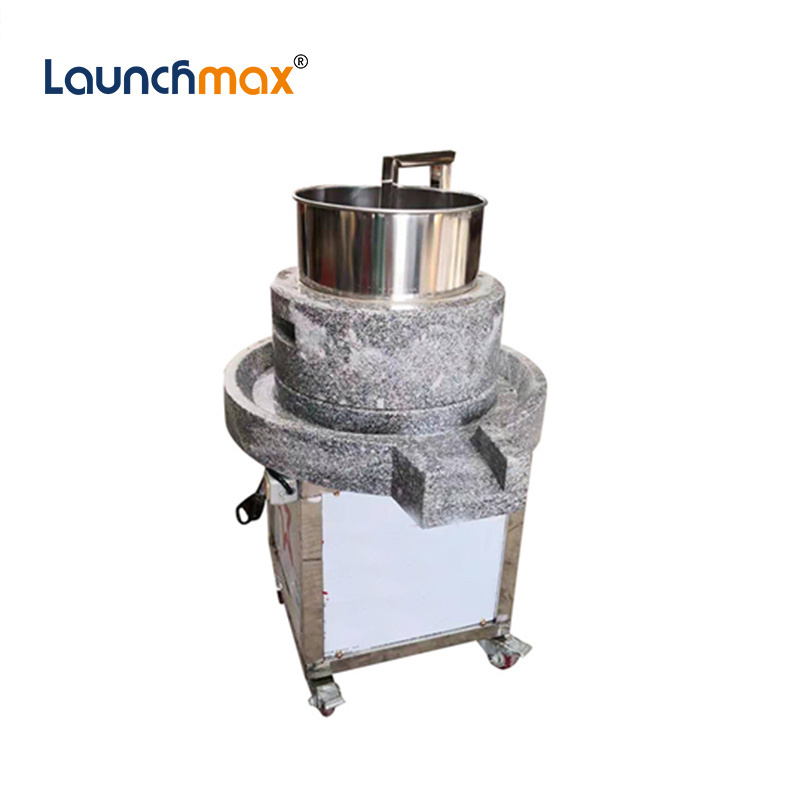 stone mill electric commercial Chinese steamed rice roll machine soybean milk machine grain stone mill