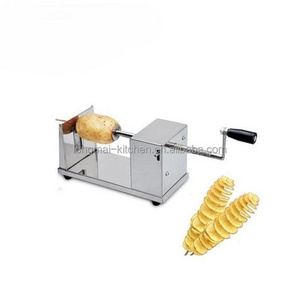 commercial potato machine household  potato  rotary cutting  machine potato spiral cutter slicer  machine