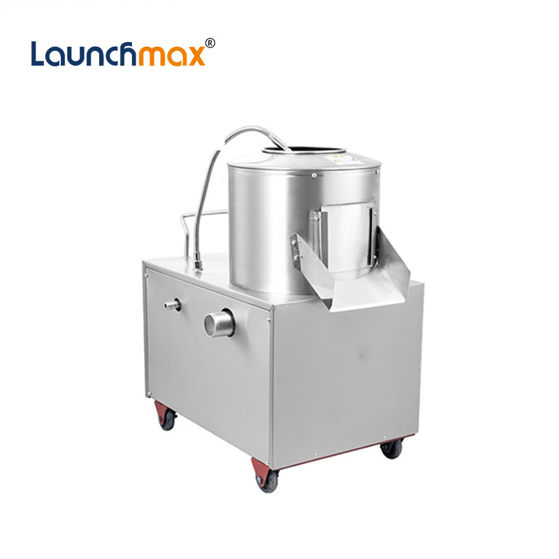 Potato Peeling Machine Industry Full Automatic Ginger Cleaning Potato Washer Peeler